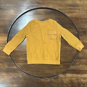 Old Navy Mustard Long Sleeve Tee
